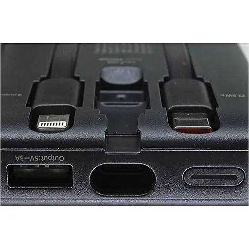 Зовнішній акумулятор Hoco J132 Sabio 10000mAh 22.5W Black (632577) [151682] - фото 7