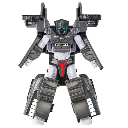 Игрушка-трансформер мини S5 Tobot X белый + Tobot Y серый (301166) - фото 4