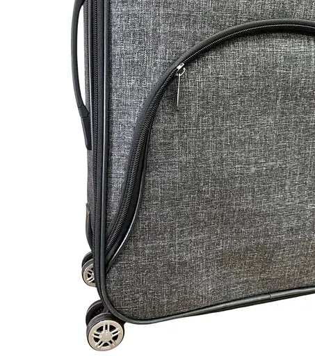 Валіза тканинна(Impertex) Маленька(S) Водонепроникна на 4 Подвійних Колесах 50 л Розширенням TK010-S - фото 2