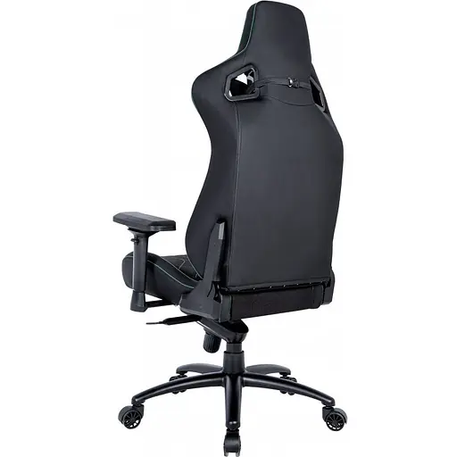 Геймерське крісло GT Racer (X-8006 Fabric Black/Green) - фото 3