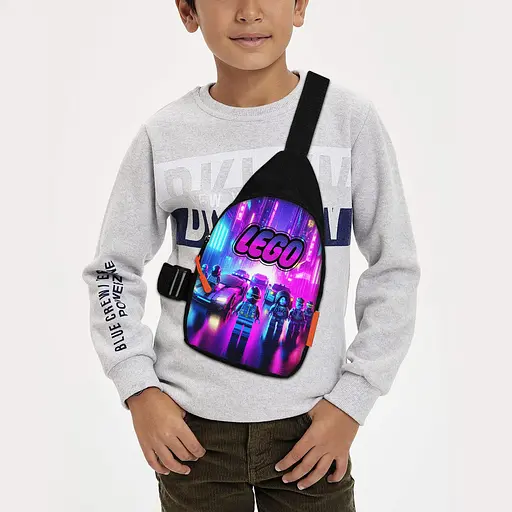Сумка через плече дитяча Lego 29х17 см сумка слінг для хлопчика (01949)