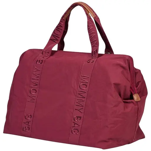 Сумка Childhome Mommy bag Signature burgundy (CWMBBSUBU) - фото 4