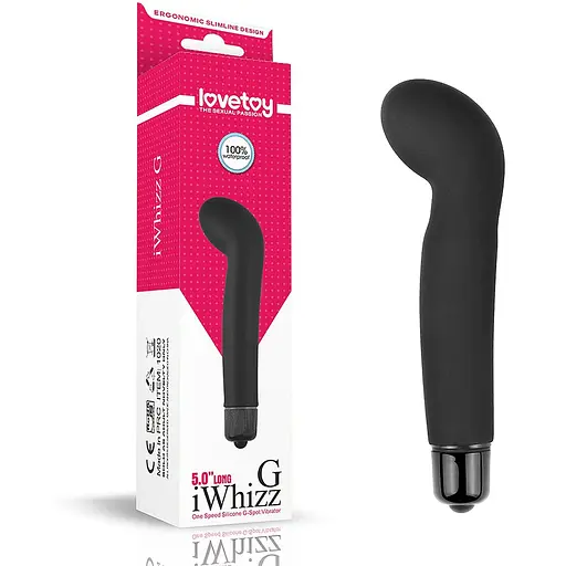 Стимулятор для точки G Lovetoy iWhizz 12.5 см чорний