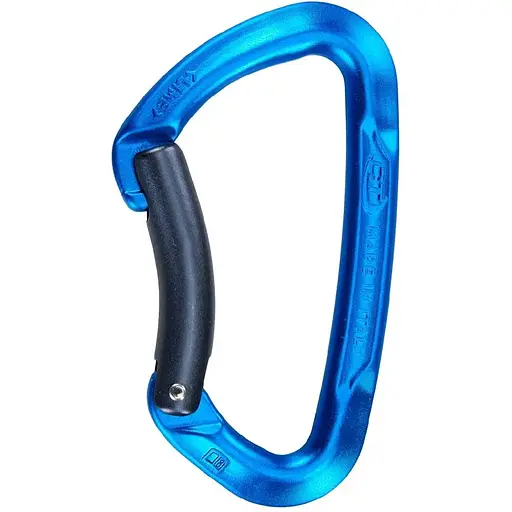 Карабін Climbing Technology Lime Bent Blue/Dark Grey (1053-2C45700 W2F)