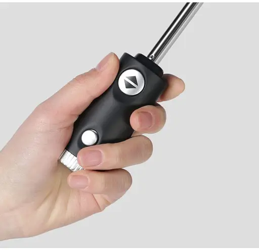 Зонт складной автоматический с фонариком Zuodu (ZD002-LED) Blue - фото 3