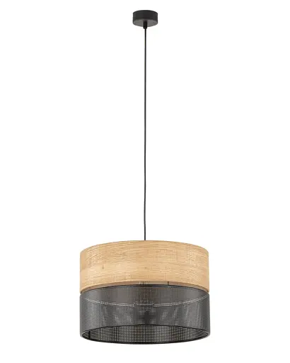 Підвісний світильник, люстра TK Lighting 4799 Nicol E27 1x15W IP20 чорний - фото 1