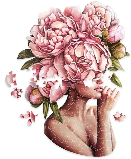 Дерев’яний пазл в коробці Дотик піонів - фото 1