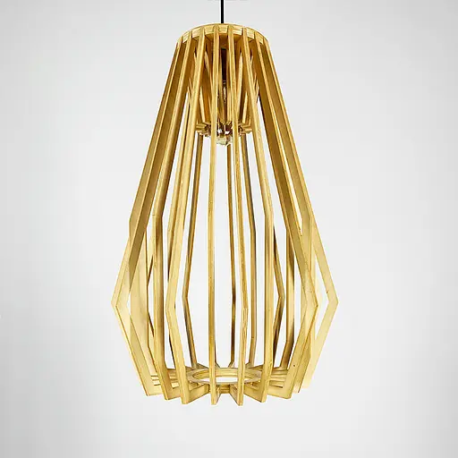 Деревʼяний підвісний світильник Line.F MJ 72/1 - фото 5