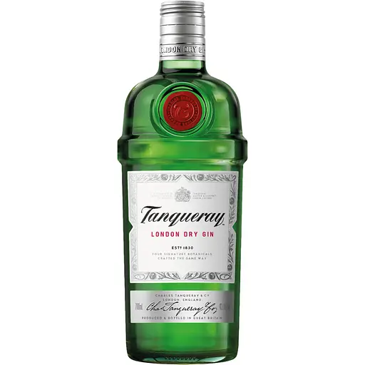 Упаковка джину Tanqueray London Dry Gin 47.3% 4.2 л (0.7 л х 6 шт.) - фото 2