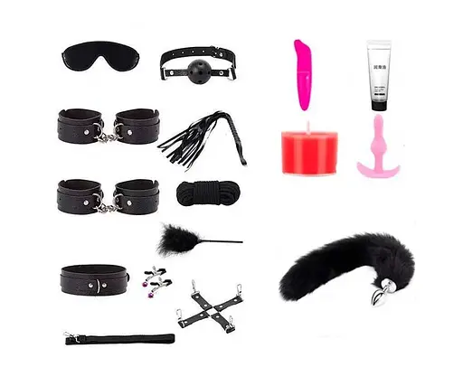 БДСМ набор из 16 предметов K000969 - фото 1