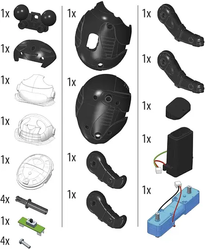 Робот Панда RollingBot Лаборатория робототехники - Clementonі 50684 - фото 4