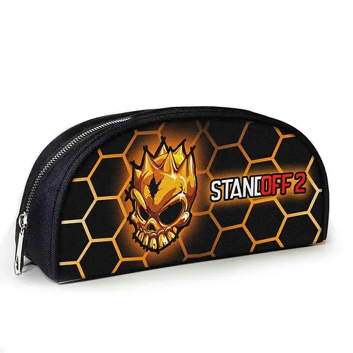 Пенал шкільний з принтом Standoff 2, 23х10х8 см дитячий для дівчинки, хлопчика (3924)