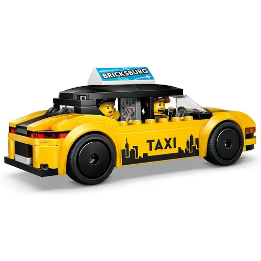 Конструктор LEGO City Жовте таксі 122 деталі (60487) - фото 2
