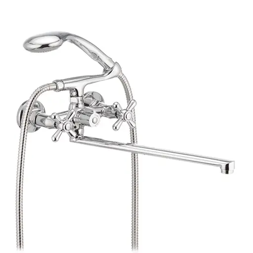 Смеситель для ванны Cron Teorema 140 CR0840 Хром - фото 1