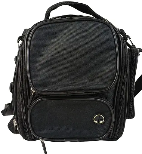 Мото сумка Riciclo на магнитах на бак мотоцикла с дождевиком черная sum0028835 - фото 3