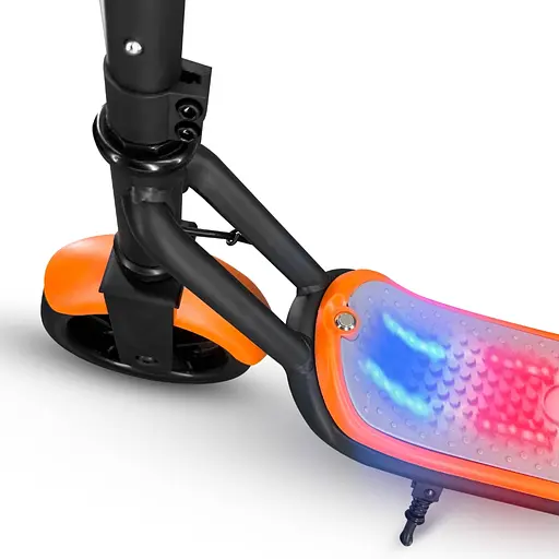 Детский электросамокат GIANT Kids ES1 оранжевый, с LED-подсветкой деки и колес, от 4 лет - фото 9