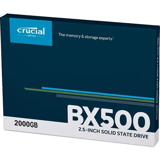 Накопичувач SSD Crucial Sata 2.5" 2TB BX500 (CT2000BX500SSD1) - фото 4