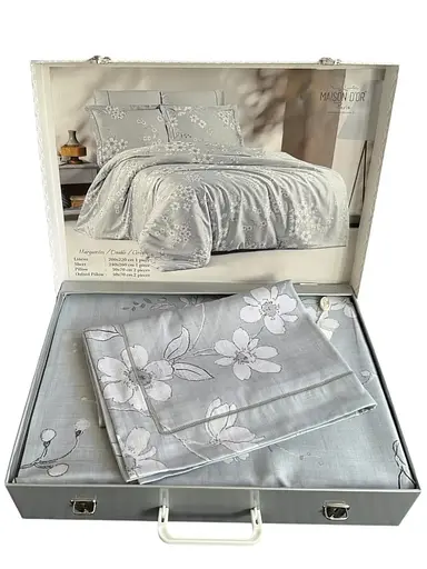 Постільна білизна Marguerites Grey Тенсел Maison D'or pbe0052192 - фото 2