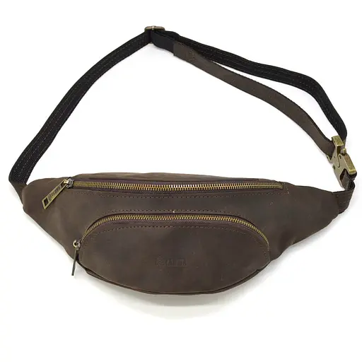 Шкіряна бананка Tarwa 33х11.5х8 см sum0025658 - фото 7