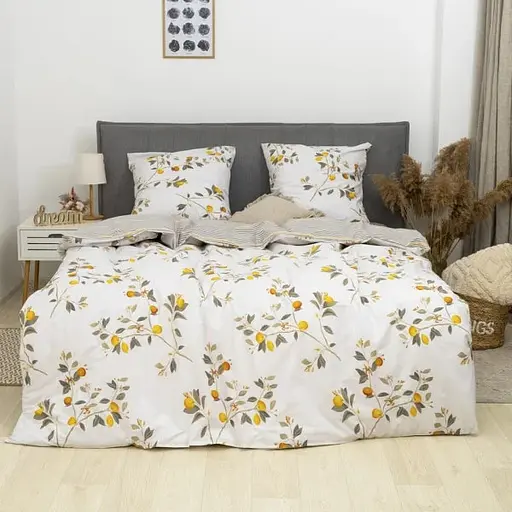 Комплект постільної білизни Viluta двоспальний ранфорс 24317 100% бавовна - фото 1