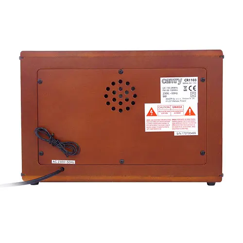 Ретро радиоприемник Camry CR 1103 - фото 2