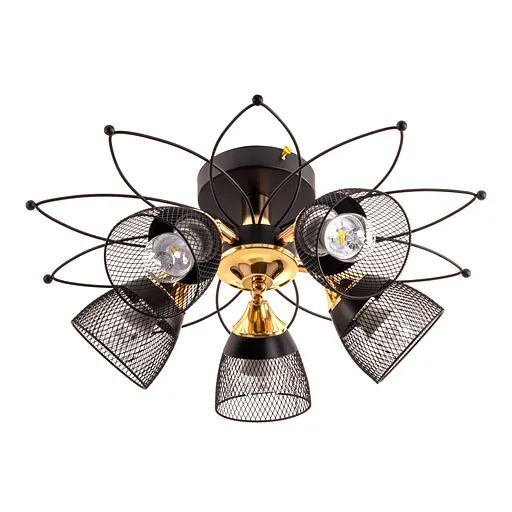 Люстра Sirius B N5002/5 на 5 плафонов - фото 2