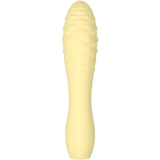 Міні-вібратор Cuties Mini Vibrator 14.2 см жовтий