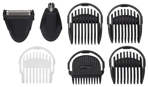 Набор для стрижки волос BaByliss MT725E 6 в 1, 6 насадок, черный - фото 8