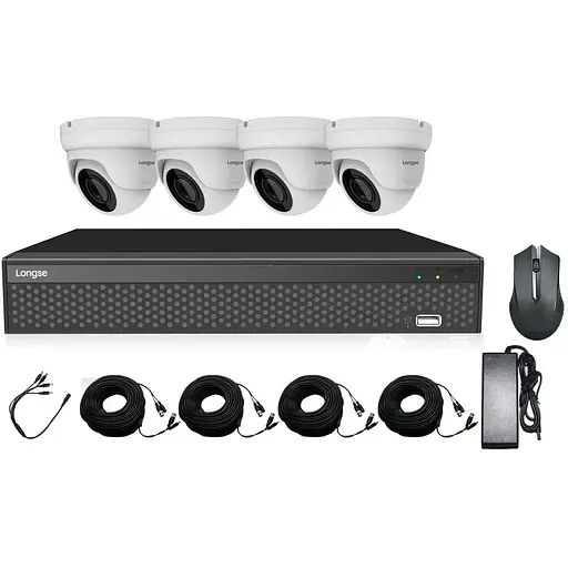 Комплект відеоспостереження Longse XVRDA2104D4MD800