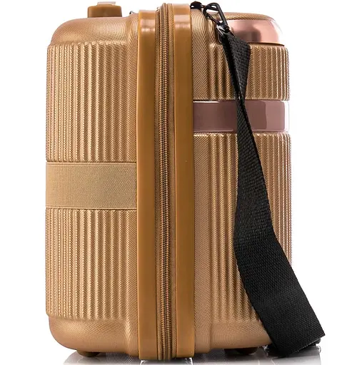 Бьюті-кейс Semi Line 16L Gold (T5667-1) (DAS302653) - фото 4