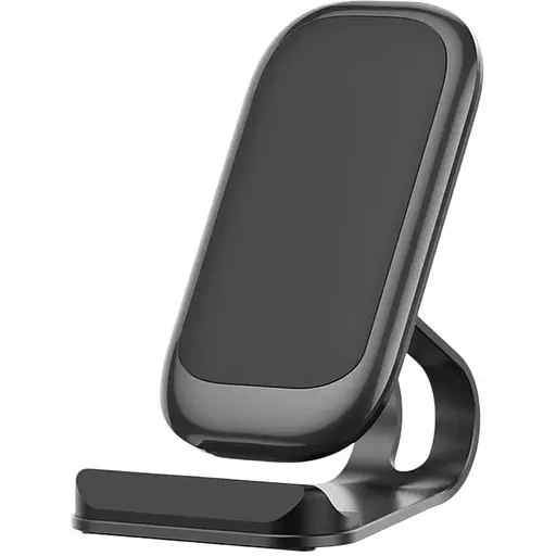 Бездротовий зарядний пристрій  ColorWay Wireless Stand 15W Black (підставка для телефону)