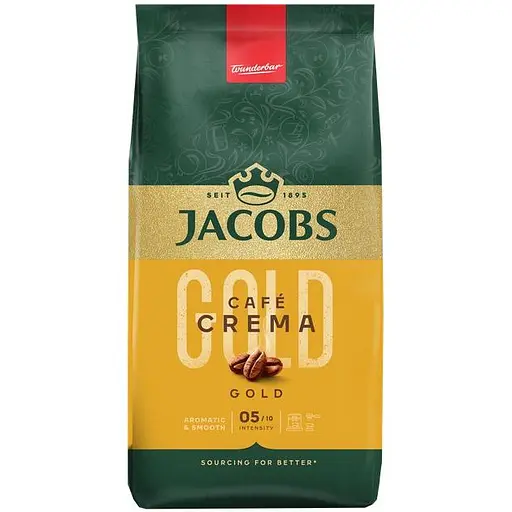 Кава в зернах Jacobs Cafe Crema 1 кг - фото 2