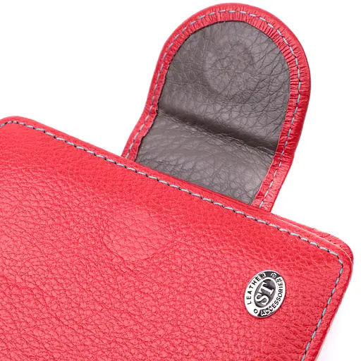 Кожаный женский кошелек ST Leather 10х11.3х1.5 см acs0028365 - фото 3