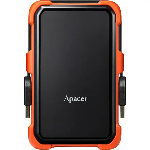 Внешний жесткий диск Apacer USB 2.5" 1 TB USB3.1 AC630 AP1TBAC630T-1 черно-оранжевый - фото 1