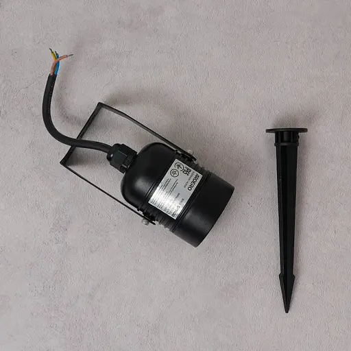 Ґрунтовий світильник Ardero SP1400 під лампу чорний - фото 2