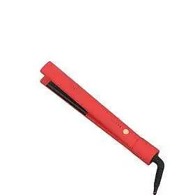 Професійний випрямляч для волосся червоний IPARAH P-103 з керамічними пластинами, швидким нагріванням і мережевим шнуром - фото 2