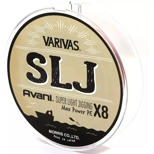 Шнур Varivas SLJ MAX Power PE X8 Multicolor 200 m 6.5 kg 0.128 mm 0.6 (1102-VA 13266)