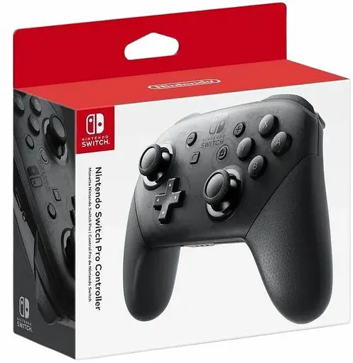 Геймпад Nintendo Switch Pro Black - фото 3