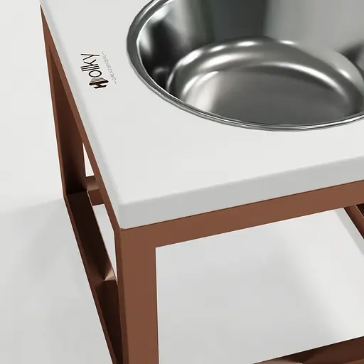 Hollky Base Solo XL — миска на підставці для великих собак (1 × 1,8 л) - фото 5