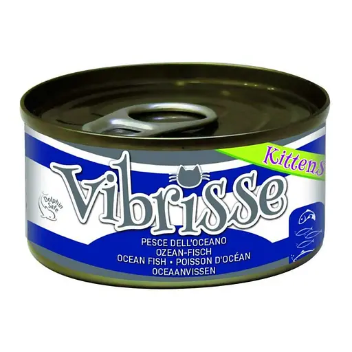 Корм вологий для кошенят Vibresse Океанська риба 70 г