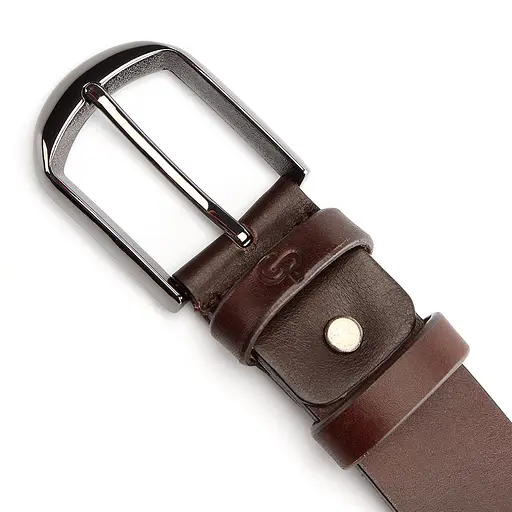 Ремінь шкіряний Grande Pelle чоловічий 3,3х125 см acs0014897 - фото 2