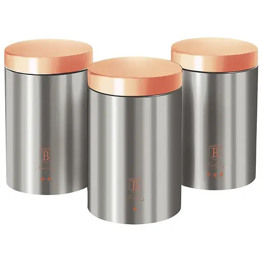 Набір банок для сипучих продуктів Berlinger Haus BH-6273