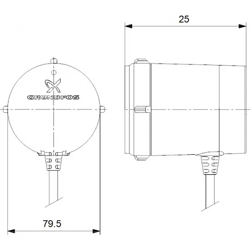 Циркуляционный насос Grundfos Comfort 15-14 M (93095662) - фото 4