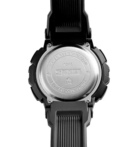 Чоловічий наручний годинник Skmei 1545 циферблат Білий - фото 5