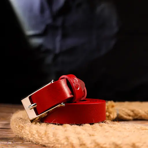 Ремінь шкіряний Grande Pelle жіночий 1,9х110 см acs0024595 - фото 8