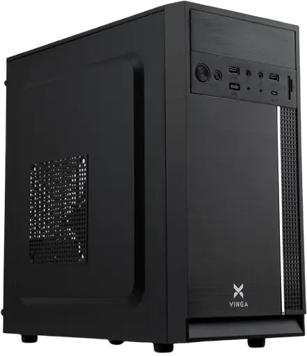 Корпус Vinga CS116 500W Black (CS116-500W)