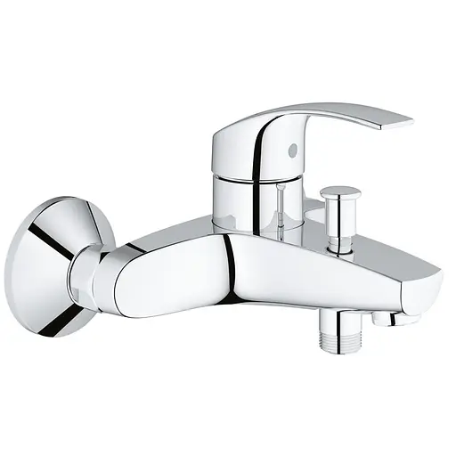 Смеситель для ванны Grohe EuroSmart однорычажный Хром 30412 - фото 4