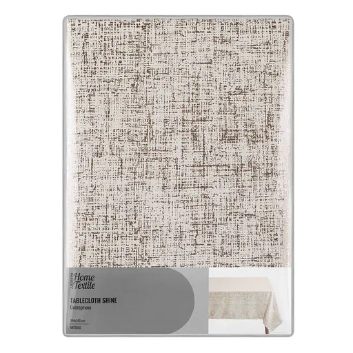 Скатерть Ardesto Shine 140х180см, 100% полиэстер, золотистый (ART08SG) - фото 1
