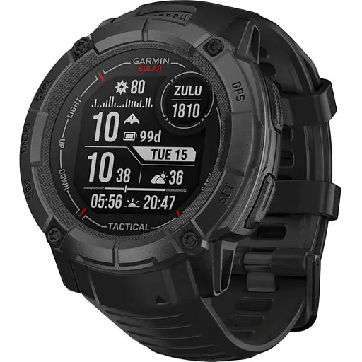 Смарт-годинник Garmin Instinct 2X Solar-Tactical Edition Black (010-02805-13/03)