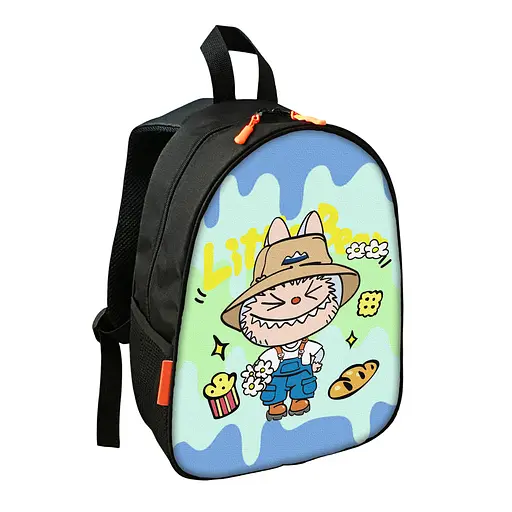 Рюкзак детский Лабубу/Labubu школьный/городской 34х27х13 см для девочки/мальчика (02763)
